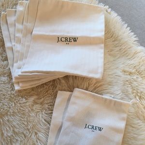 Jcrew jewelry bags- 8 total! *total steal*